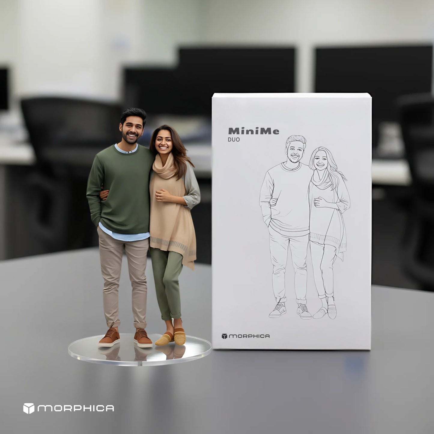 3D Morphica MiniMe – Personalized 3D Printed Figurine | Custom Gift