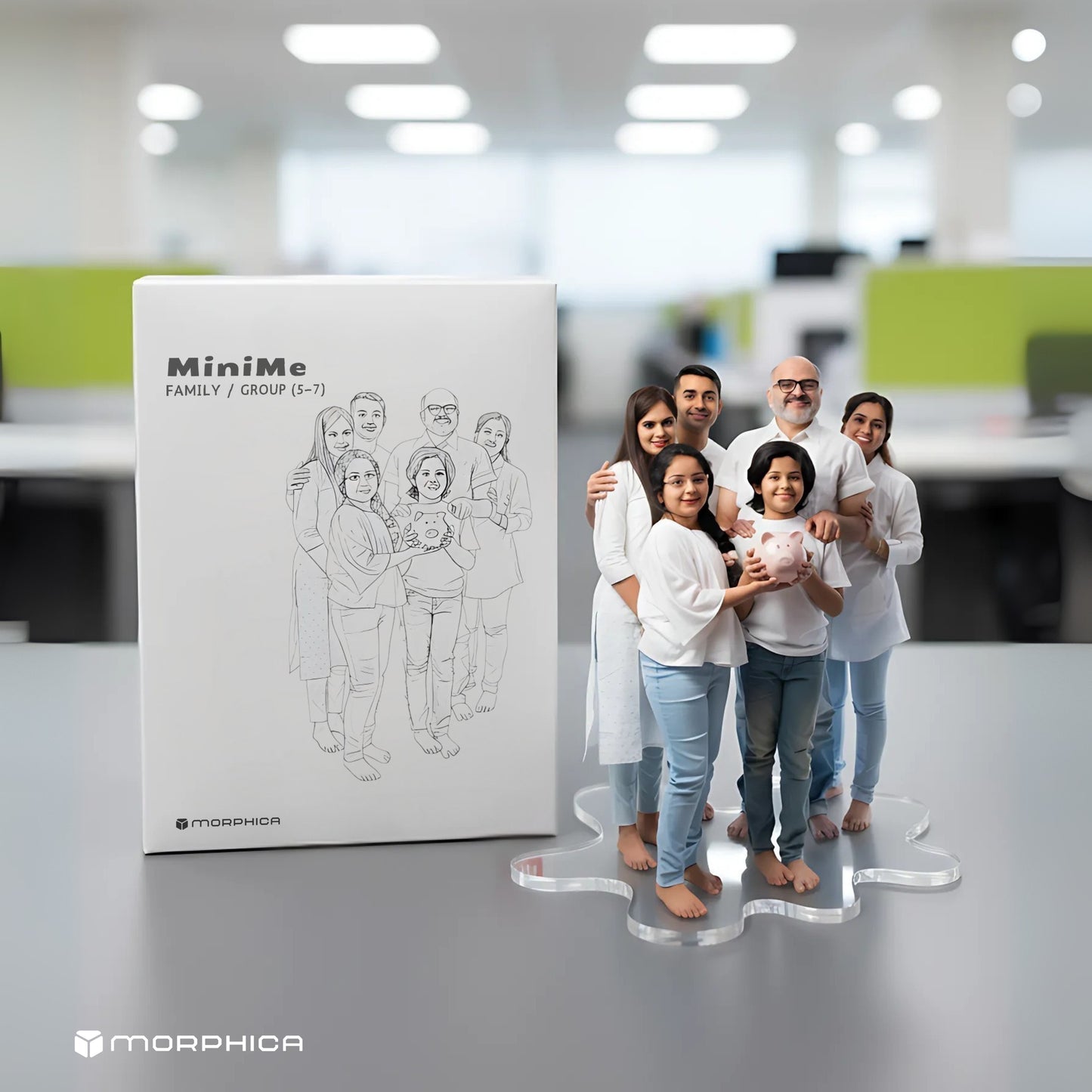 3D Morphica MiniMe – Personalized 3D Printed Figurine | Custom Gift